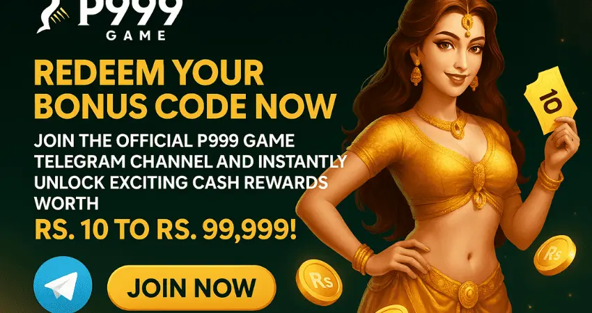 P999 or B9 Redeem bonus image